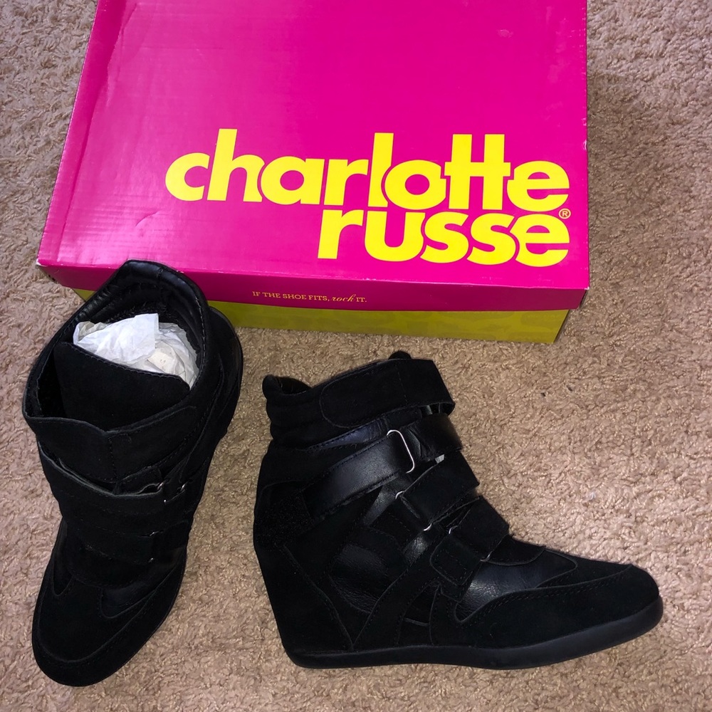 Charlotte Russe black boots